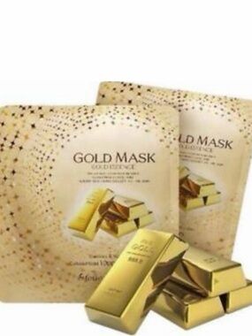 *BRAND NEW* Gold Essence Esfolio Gold Face Mask Colloidal Gold 25ppm Electricity